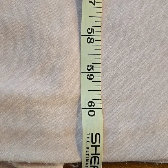 Karl Lagerfeld Light Pink Gown with Adjustable Pearl Straps Size 12 - Picture 10 of 16